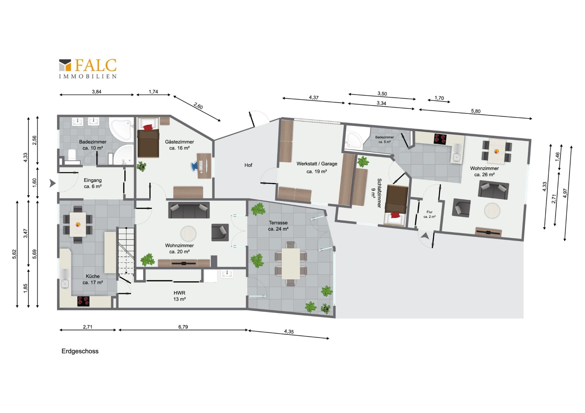 Grundriss Erdgeschoss